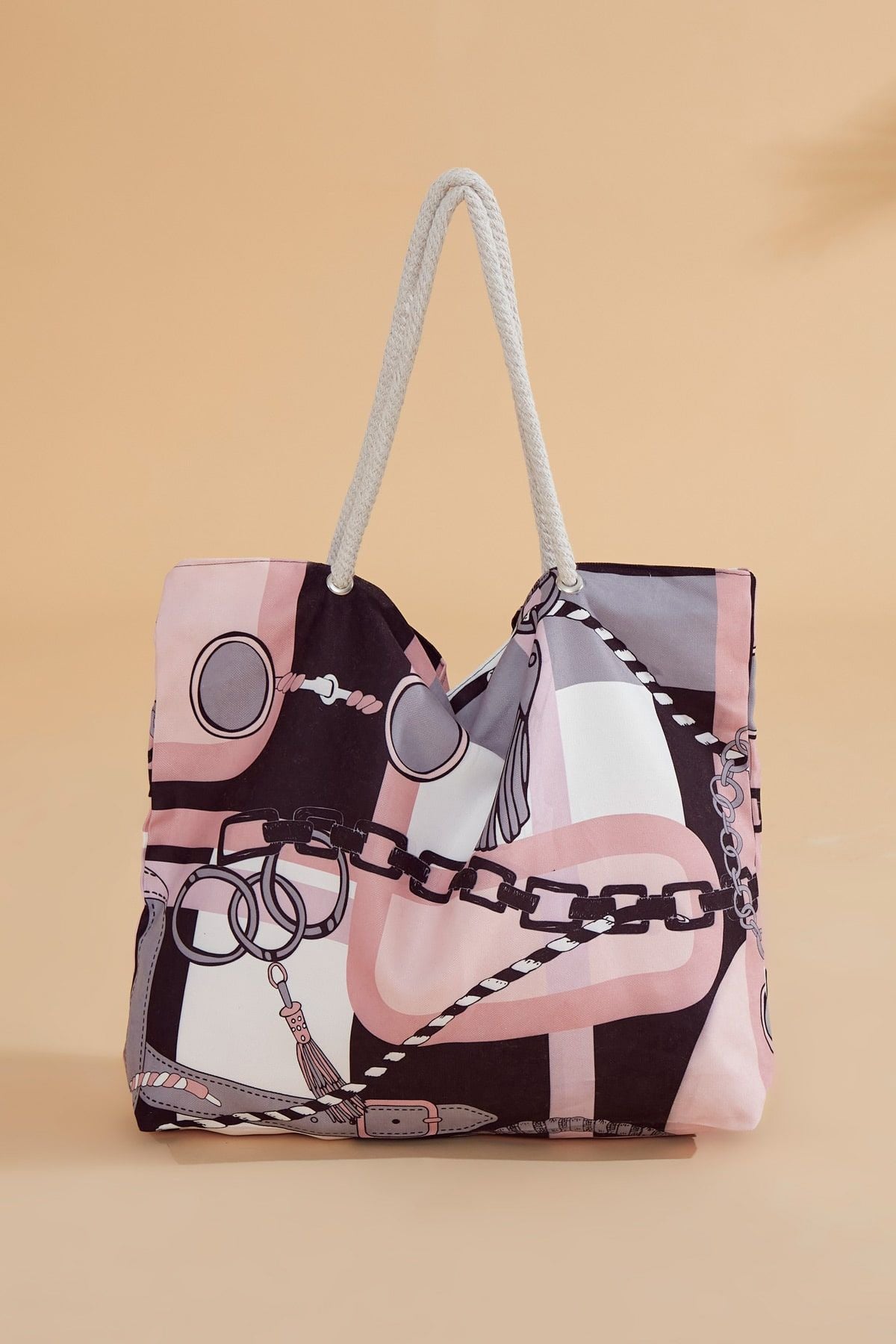 Pink Beach Bag C2303