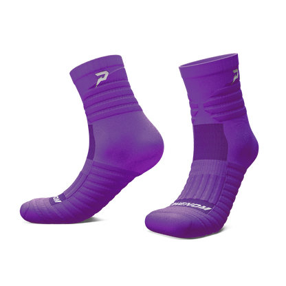 Phenom Elite 'Quantum Knit' Padded Quarter Socks - Team Colors