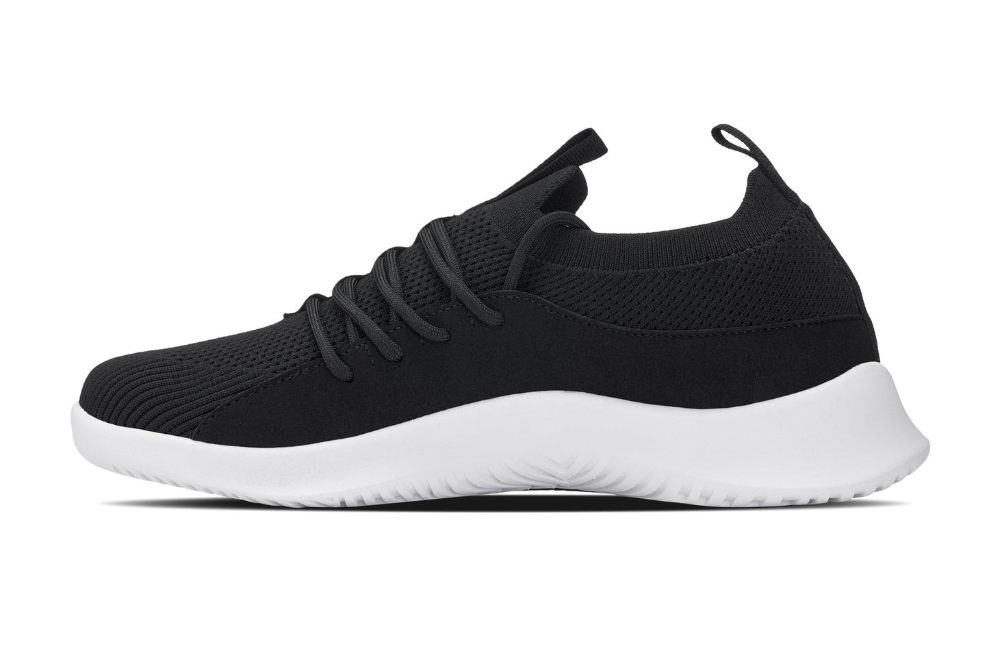 CALTO - Q132 - 2.4 Inches Taller (Black/White Sole) - Ultra Lightweight Sneakers - Triathlete Store
