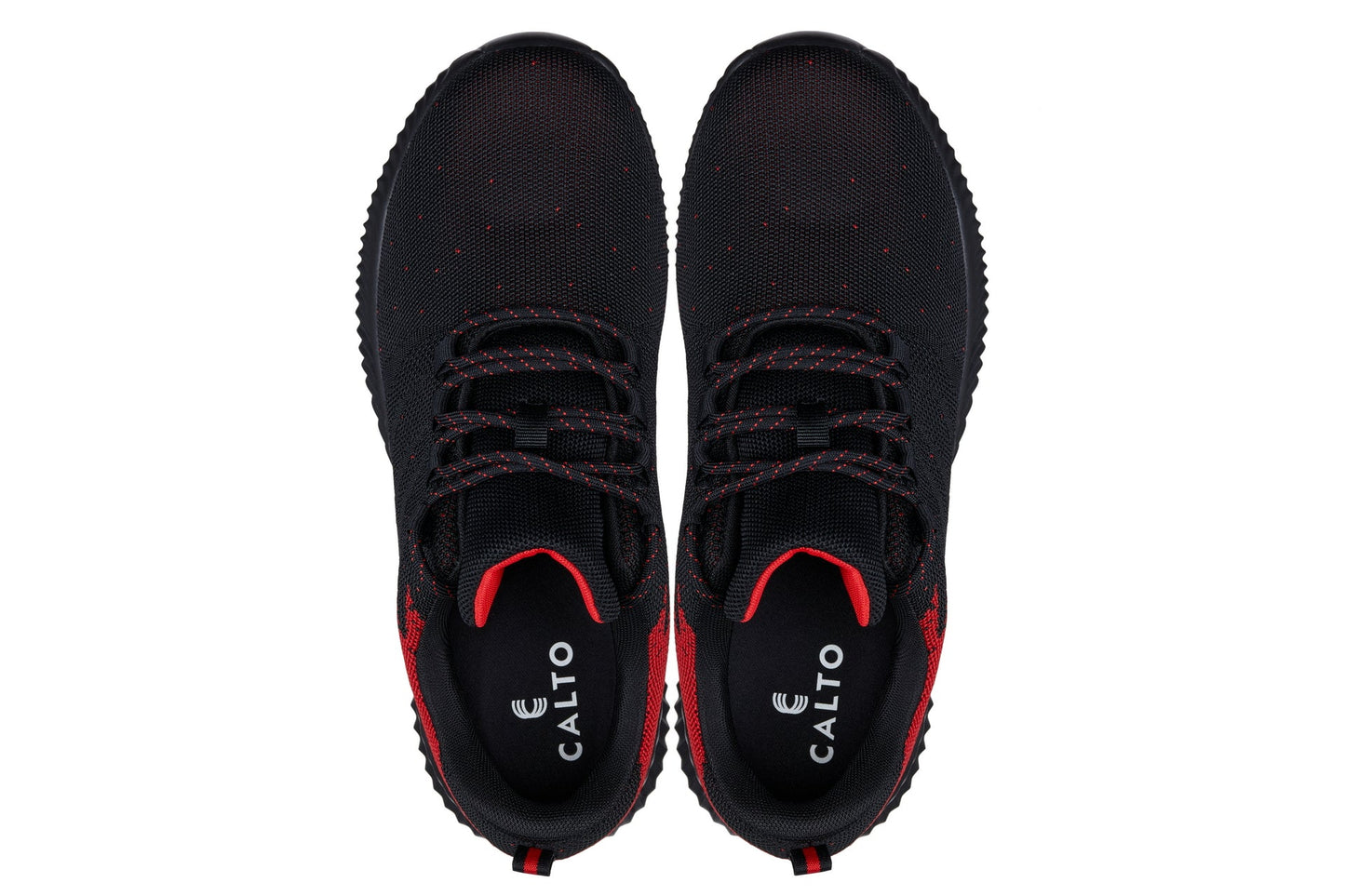 CALTO - Q215 - 2.8 Inches Taller (Black/Red) - Ultra Lightweight - Triathlete Store