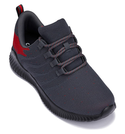CALTO - Q218 - 2.8 Inches Taller (Grey/Red) - Ultra Lightweight - Triathlete Store