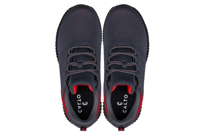 CALTO - Q218 - 2.8 Inches Taller (Grey/Red) - Ultra Lightweight - Triathlete Store