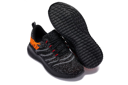 CALTO - Q219 - 2.8 Inches Taller (Neon Orange/Black/Grey) - Ultra Lightweight - Triathlete Store