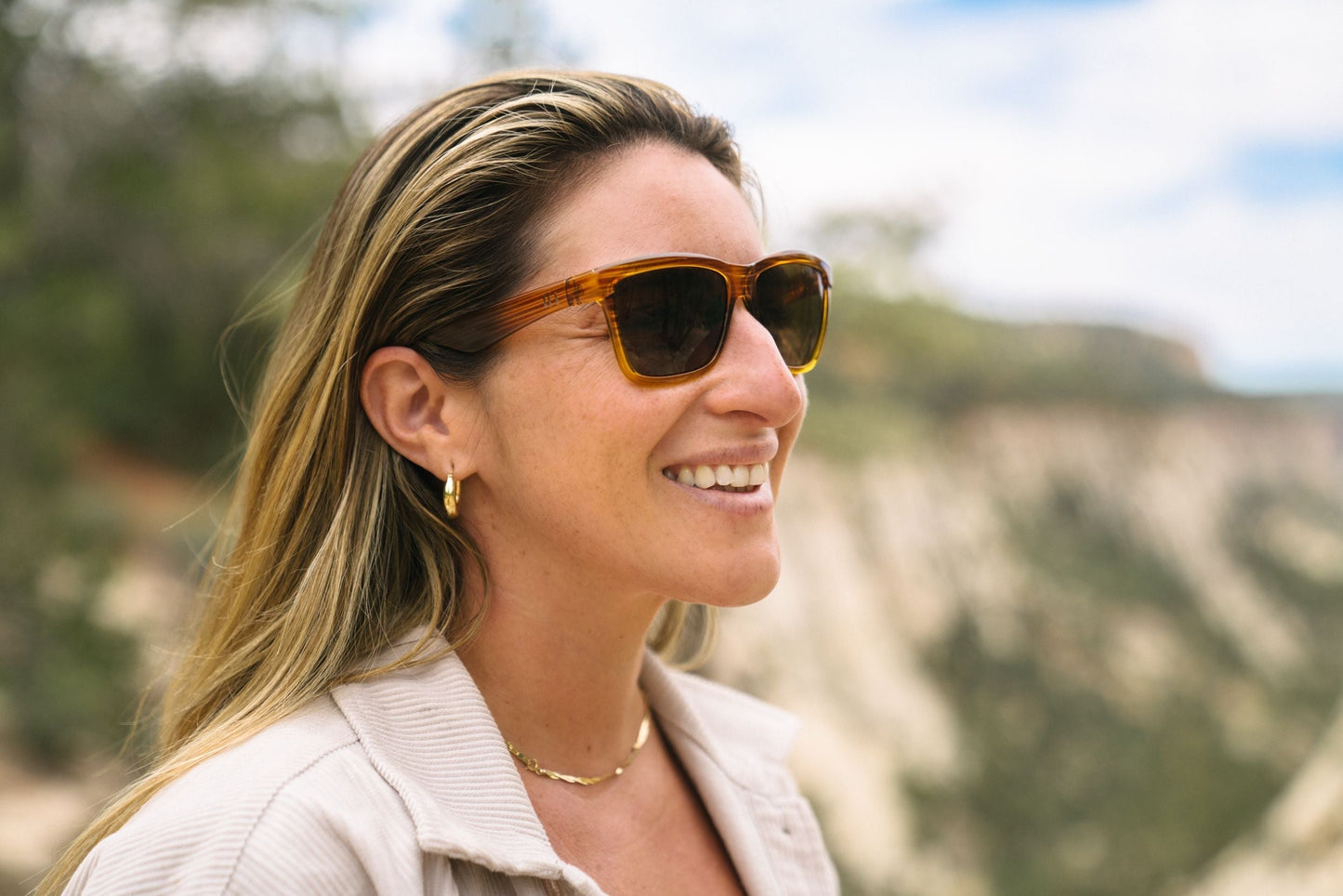 Olympic | Amber Stripe | Green G22 Lens