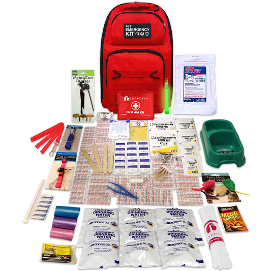 Cat Survival Kit - Deluxe Cat Emergency Go-Bag