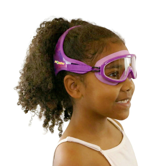 Purple Navigatorz Swim Half Mask ages 4-10 - Triathlete Store