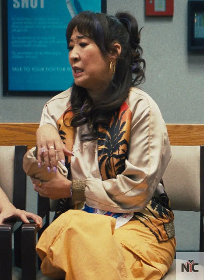 Quiz Lady 2023 Sandra Oh Jacket