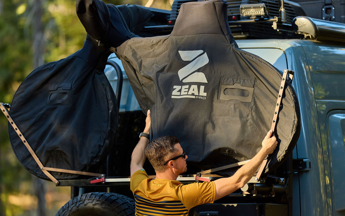 ZEAL® Pro Mountain & Fat Tire Bike Cover for Vehicle Rack Transport