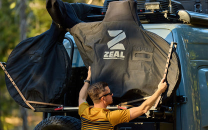 ZEAL® Pro Mountain & Fat Tire Bike Cover for Vehicle Rack Transport