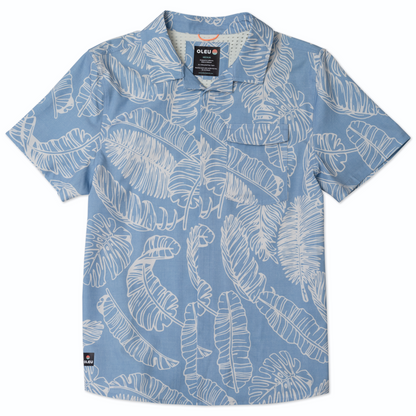 OLEU UV QUICK-DRY BOARDSHIRT - RAINFOREST CHAMBRAY