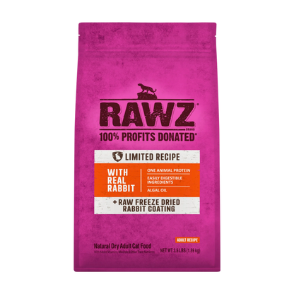 Rawz Cat Limited Ingredient Rabbit (3.5lb)