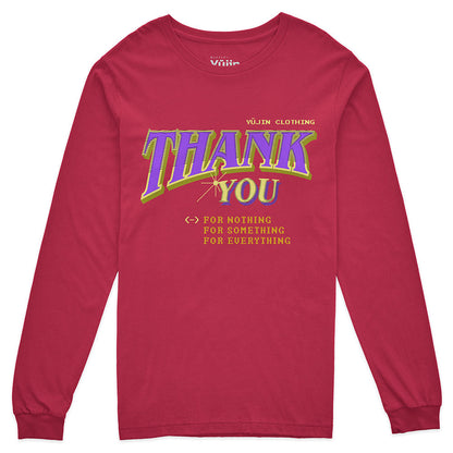 Thank You Long Sleeve T-Shirt