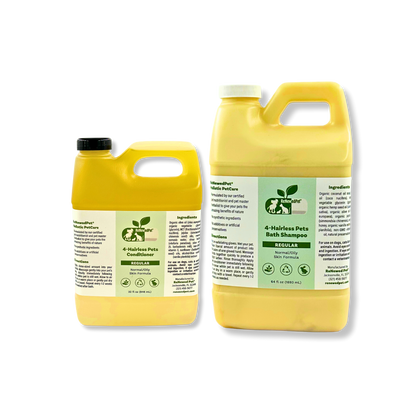4-HAIRLESS PETS PETS REGULAR SHAMPOO & CONDITIONER - Triathlete Store