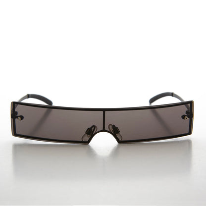 Futuristic Punk Goth Rave 1990s Vintage Sunglass - Revamp