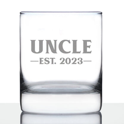 Uncle Est. 2023 -  Bold - 10 Ounce Rocks Glass