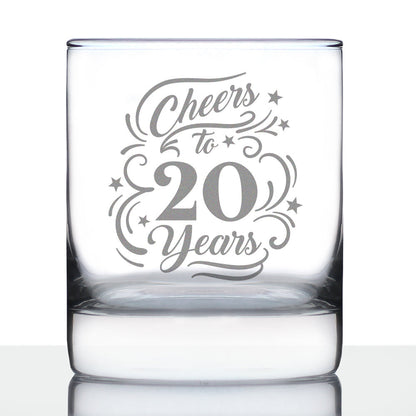 Cheers to Years - Anniversary Party Cups & Decor - Engraved Glasses & Color Ceramic Coffee Mugs