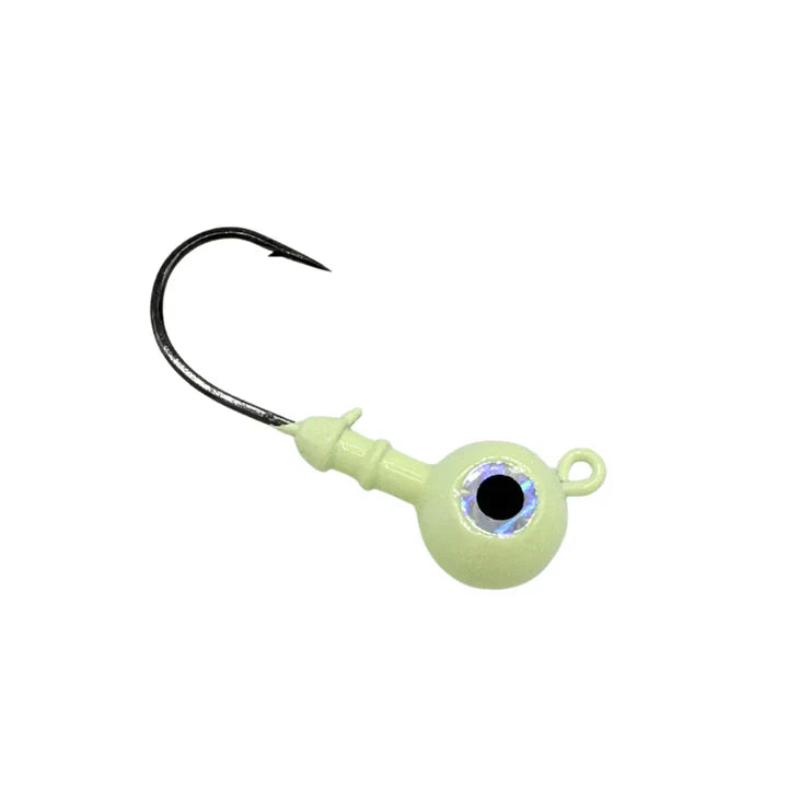 Magictail Round Head Big Eye Jigs 3pks