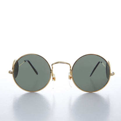 Round Side Lens Sunglass - Ricky