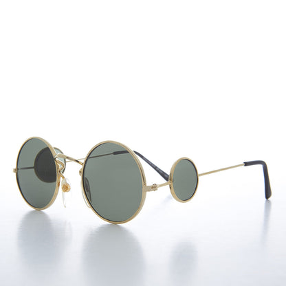 Round Side Lens Sunglass - Ricky