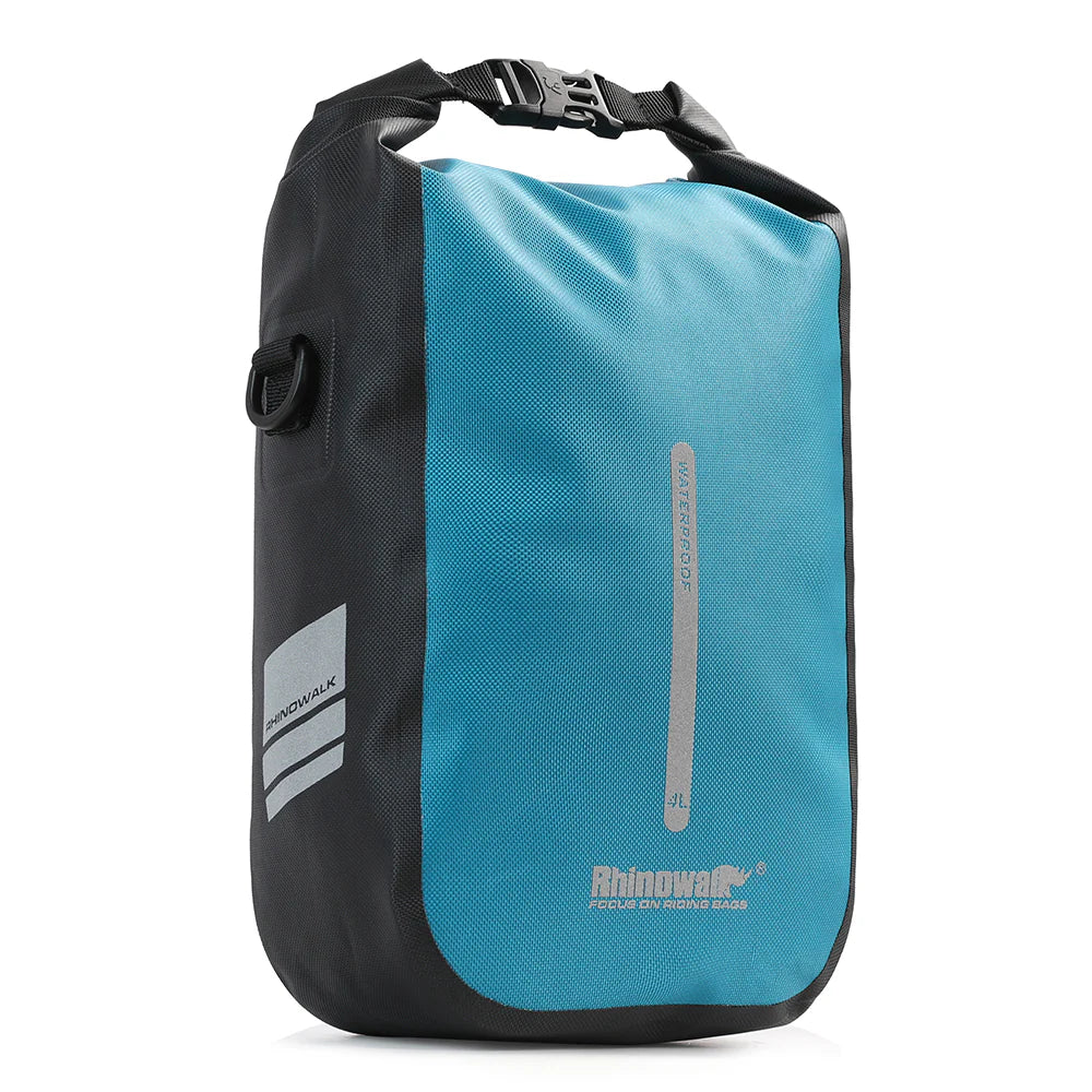 Rhinowalk 4L Waterproof Fork Bag Rack Bag Shoulder Bag for E-Scooter, Bike