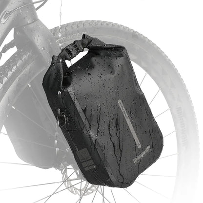 Rhinowalk 4L Waterproof Fork Bag Rack Bag Shoulder Bag for E-Scooter, Bike