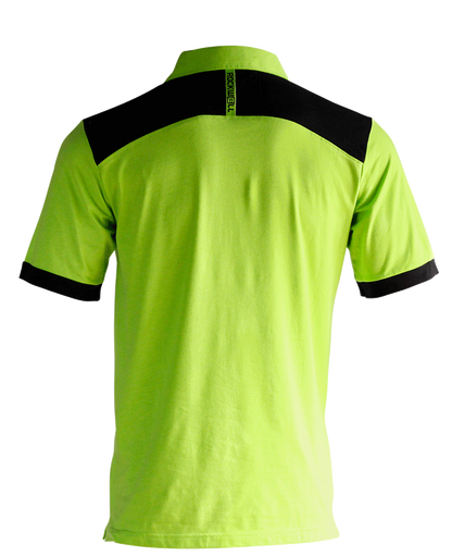 Rockwell Tri-Blend Polo - Green/Black