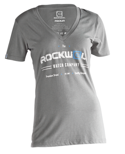 Women's Watch Co V-Neck Grey