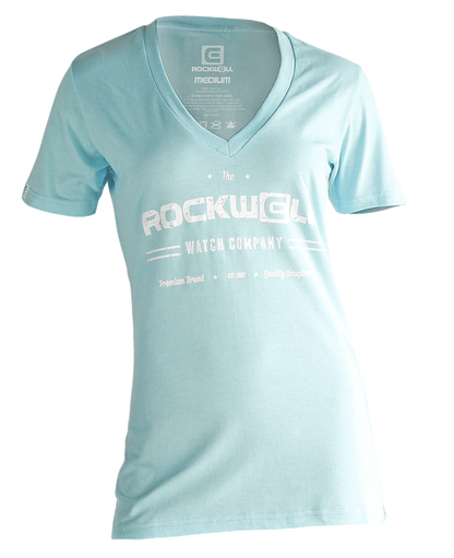 Women's Watch Co V-Neck Turquoise