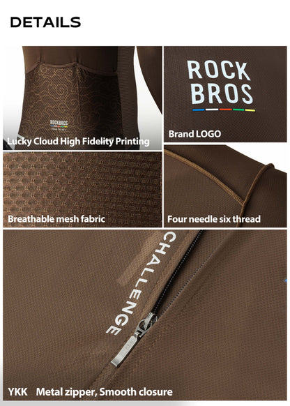 Road to Sky Men's Cycling Long-Sleeve Jersey Pro | ROCKBROS