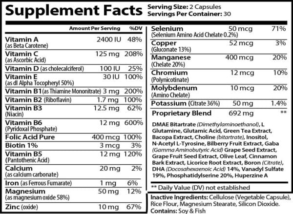 Intellect | Focus & Reaction Nootropic Formula