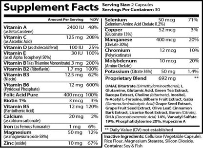 Intellect | Focus & Reaction Nootropic Formula