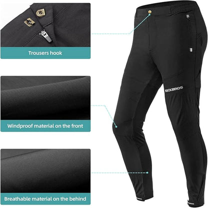 ROCKBROS Breathable Cycling Trousers 2 in 1 With Quick-Drying Padding
