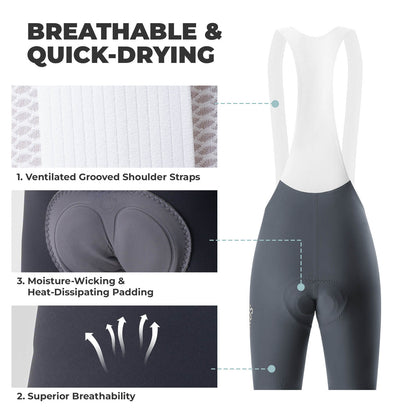 ROCKBROS DOLOMITI Pads Men’s Cycling Bib Shorts - YDDK008