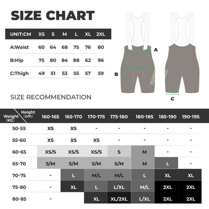 ROCKBROS DOLOMITI Pads Men’s Cycling Bib Shorts - YDDK008