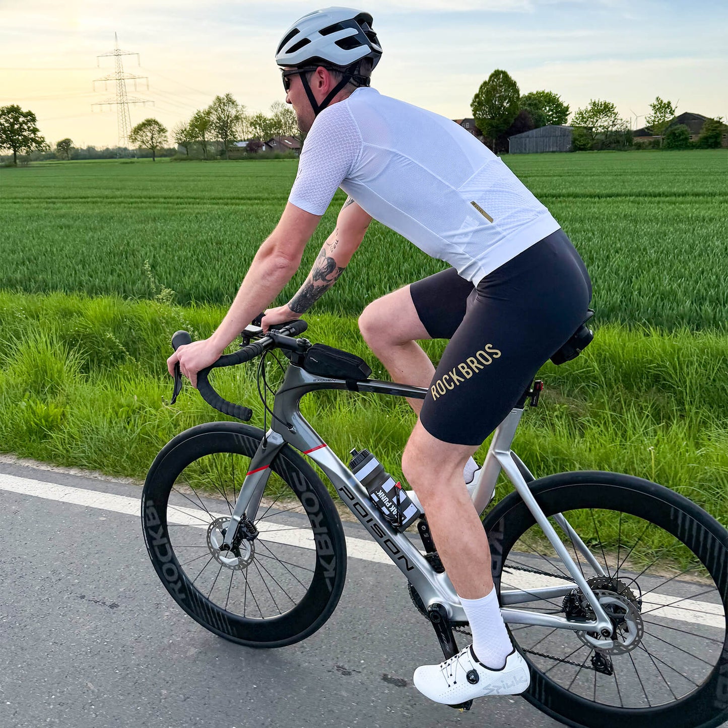 ROCKBROS DOLOMITI Pads Men’s Cycling Bib Shorts - YDDK008