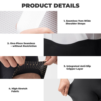 ROCKBROS DOLOMITI Pads Men’s Cycling Bib Shorts - YDDK008