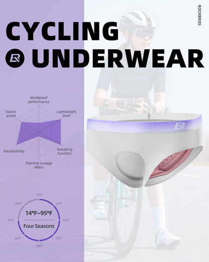 Women's 4D Padded Cycling Underwear
