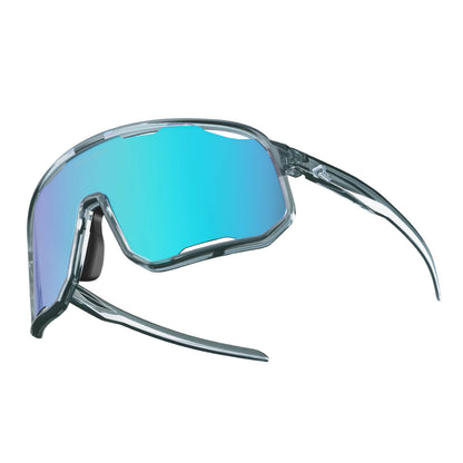 ROCKBROS Polarized Sunglasses UV400 Transparent Cycling Glasses Windproof TR90 Frame