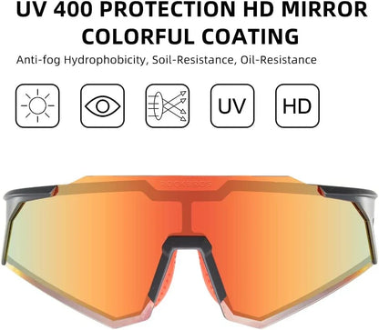 ROCKBROS-Ultralight Polarised Sports Sunglasses 22g