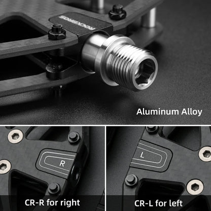 Wide Flat Pedals