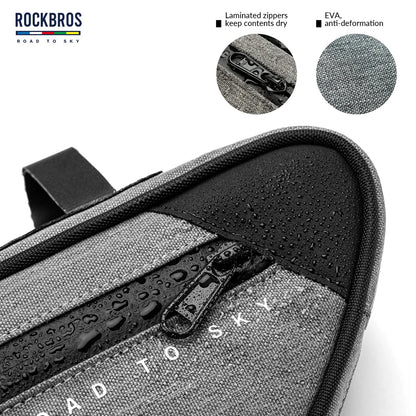 ROCKBROS Bike Triangle Bag-Road to sky
