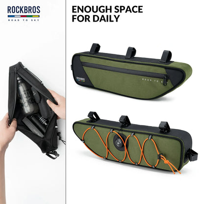 ROCKBROS Bike Triangle Bag-Road to sky