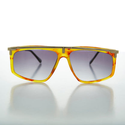 80s Hip Hop Flat Top Vintage Sunglass - Rome