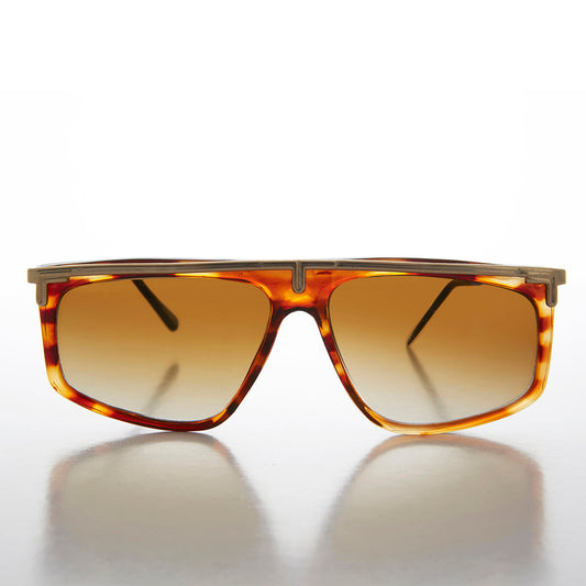 80s Hip Hop Flat Top Vintage Sunglass - Rome