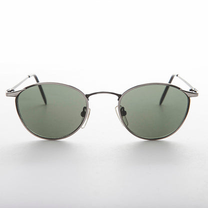 Round Metal Polo Schoolboy Classic Vintage Sunglass - Rory
