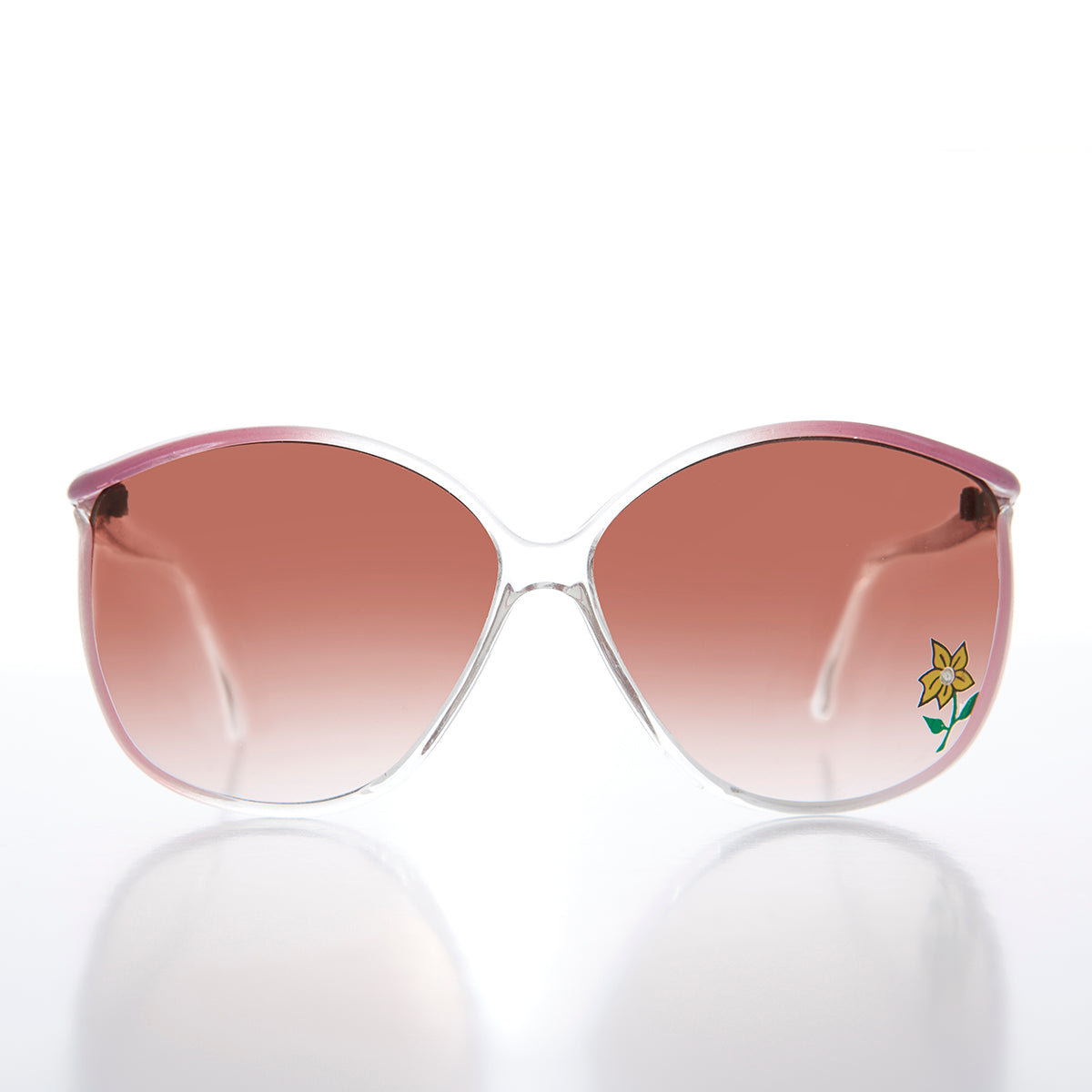 80s Rhinestone Boho Vintage Sunglasses - Belinda