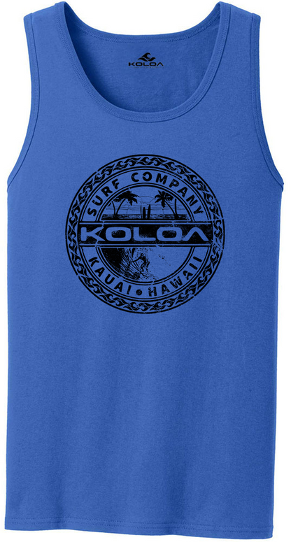 Koloa Palm & Waves Tank Top