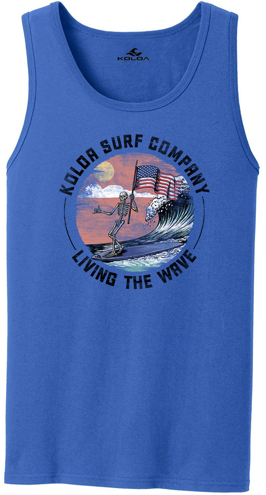 Koloa American Skeleton Tank Top
