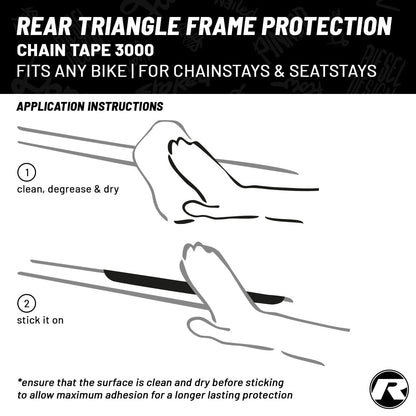 Riesel Design - Frame Protection Tape - CHAIN:TAPE 3000