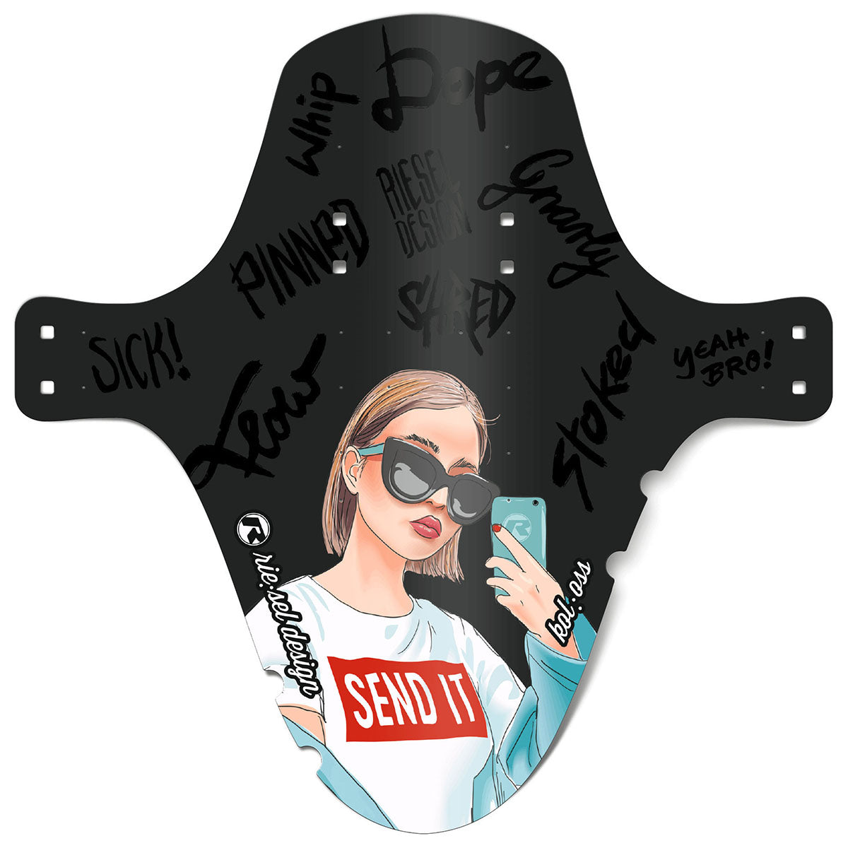 Riesel Design - Front Mudguard - KOL:OSS - Triathlete Store